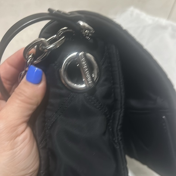 Small black nylon crossbody bag BIMBA Y LOLA - Picture 7 of 7